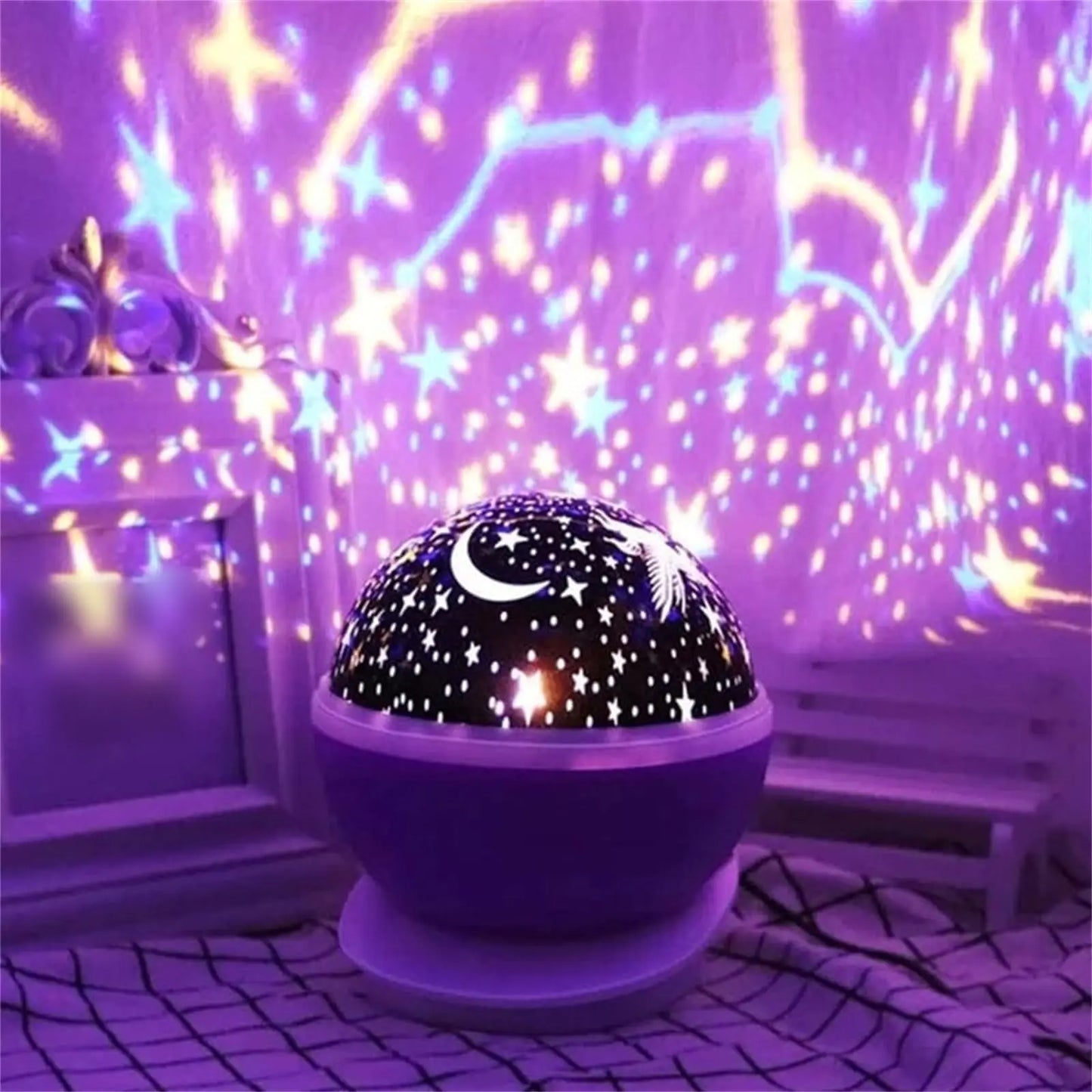 Galaxy Projector Starry Sky Rotating LED Night Light