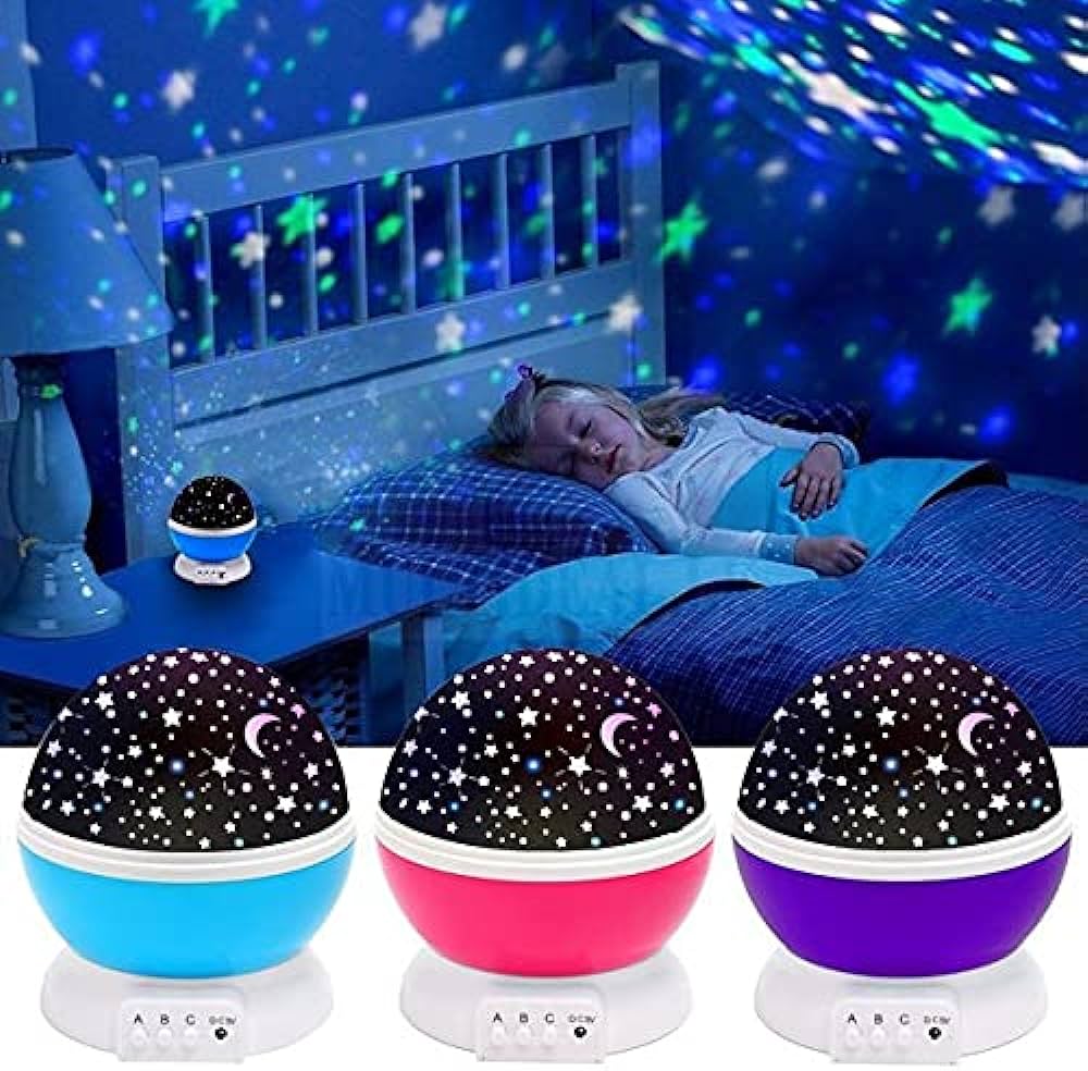 Galaxy Projector Starry Sky Rotating LED Night Light