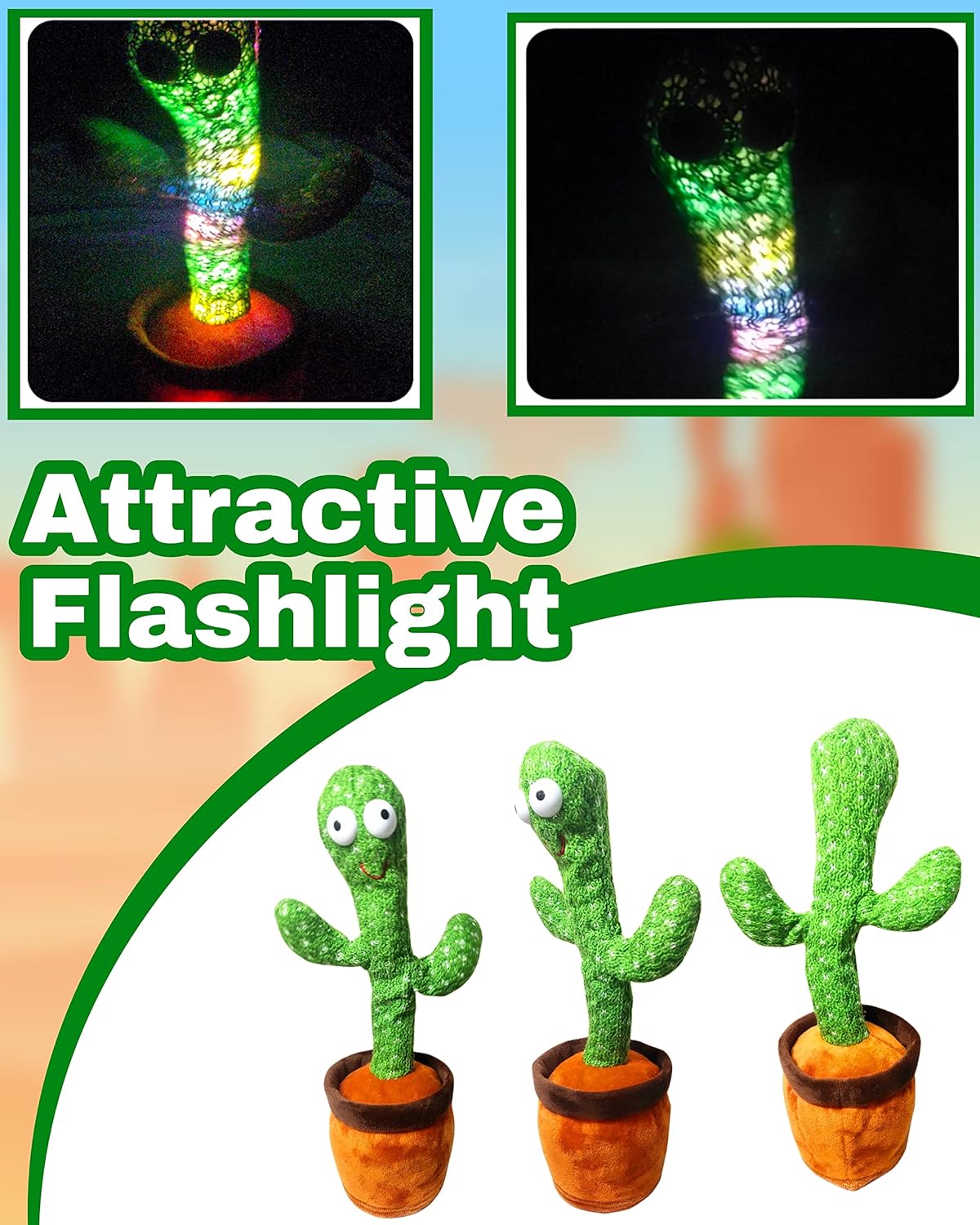 Dancing Cactus Talking Toy